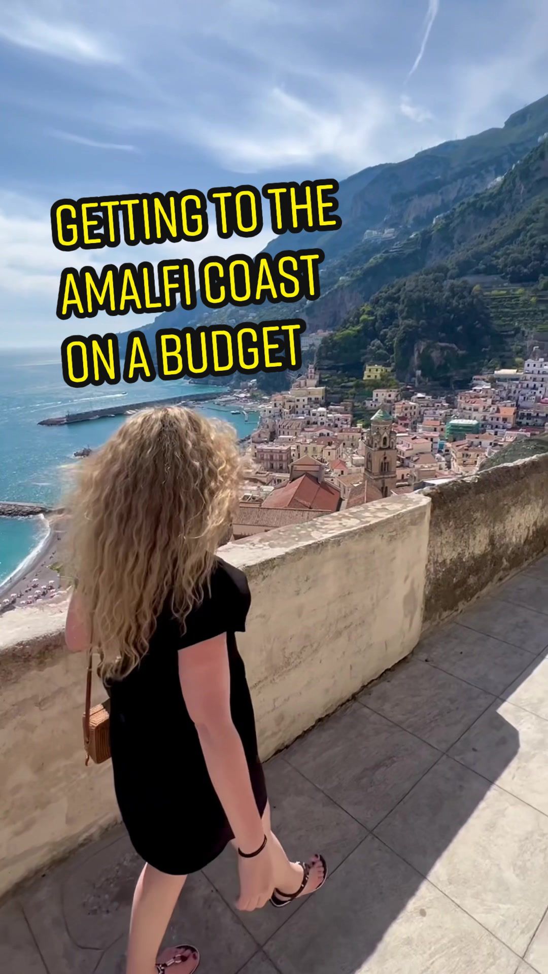 The Amalfi coast can be done on a budget.