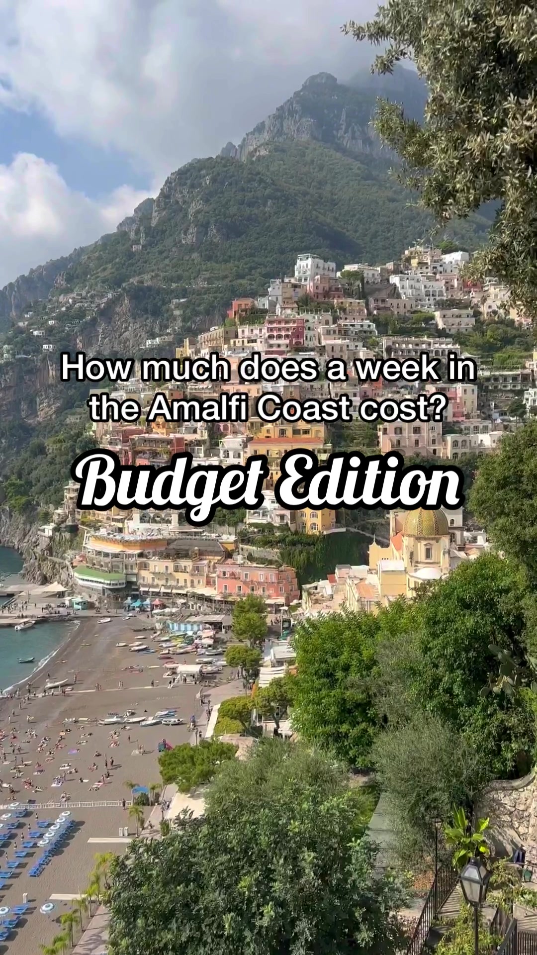 HOW TO VISIT THE AMALFI COAST ON A BUDGET👇💸 The Amalfi Coast is notor…